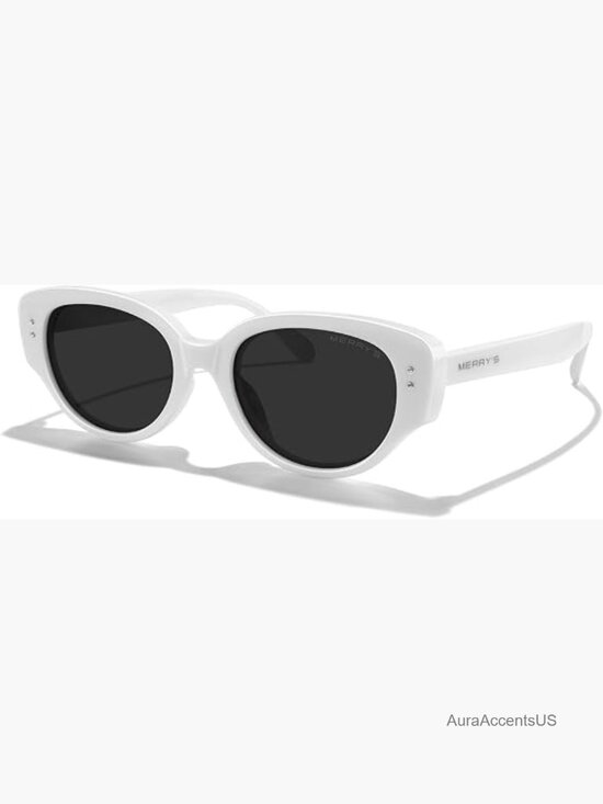 Retro Cat Eye Polarized UV400 Sunglasses Narrows Pointy Acetate Frame main image 4
